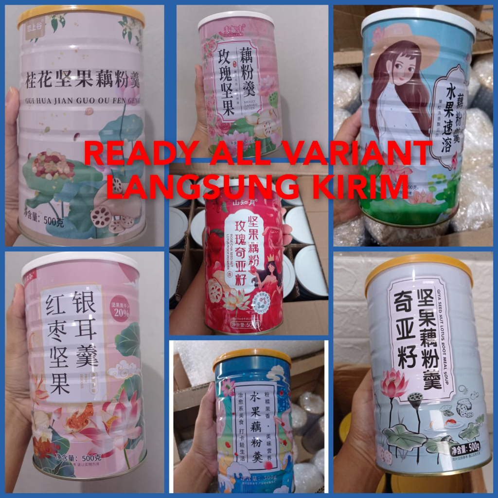 Ou Fen Lotus Root Powder 500 gram CUCI GUDANG