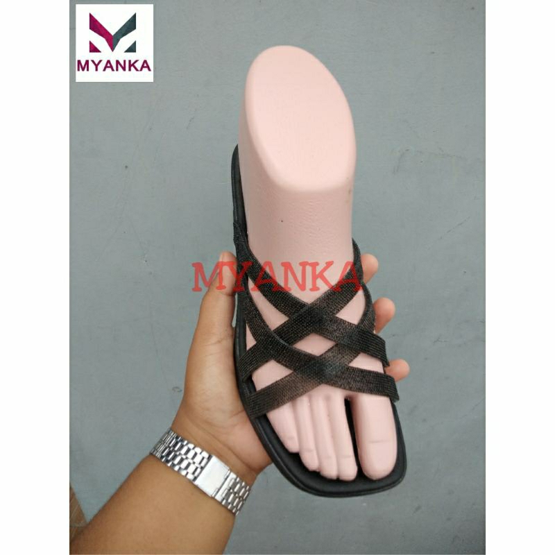 Myanka jelly shoes Wedges Silang X