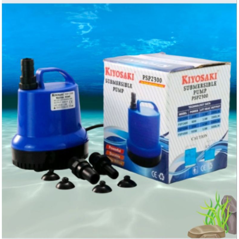 Pompa kolam aquarium air mancur KIYOSAKI PSP 2300