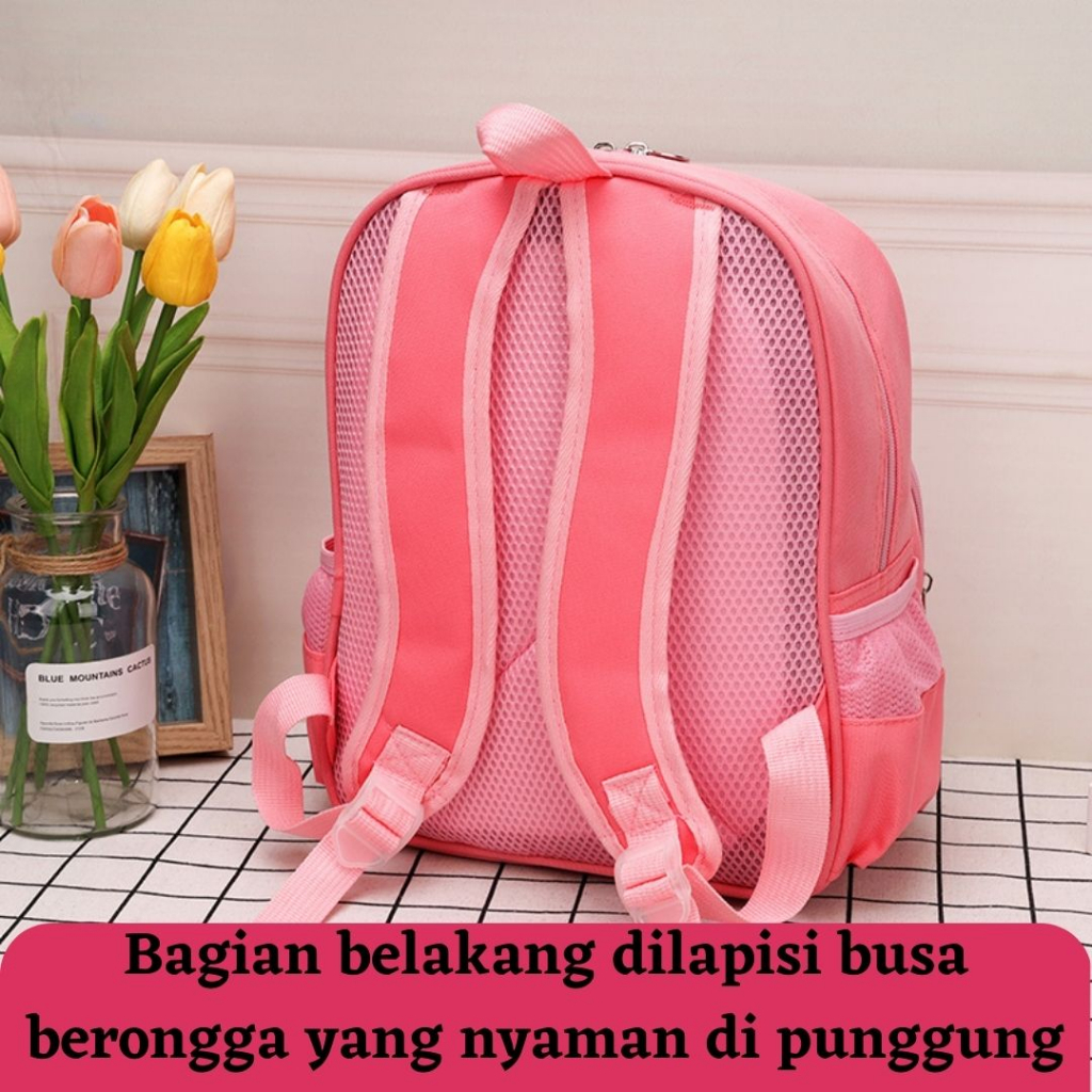 [M.Toys] Tas Ransel Anak Sekolah Gambar Lucu Buat Paud TK dan SD Kualitas Import Premium -M0231