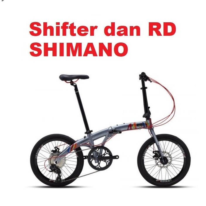 Wimcycle Pocket Rocket Folding 20 Sepeda Lipat Terbaru 2020 sepeda lipat remaja sepeda lipat dewasa 