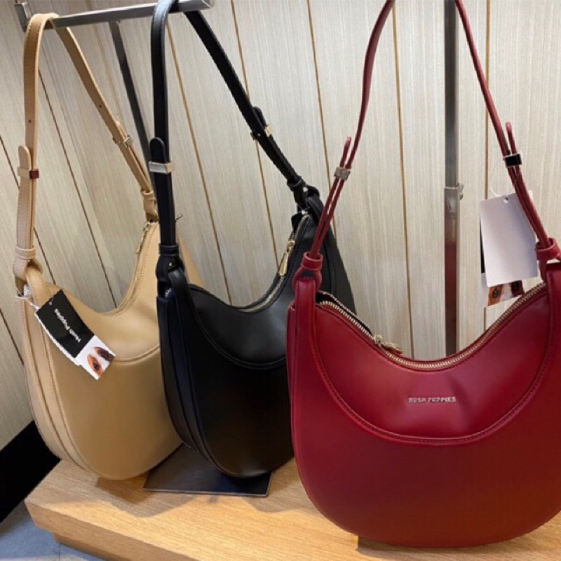 Hush puppies moonie shoulder original store new arrival 