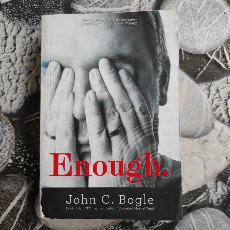 Buku Enough - John C Bogle - Ori