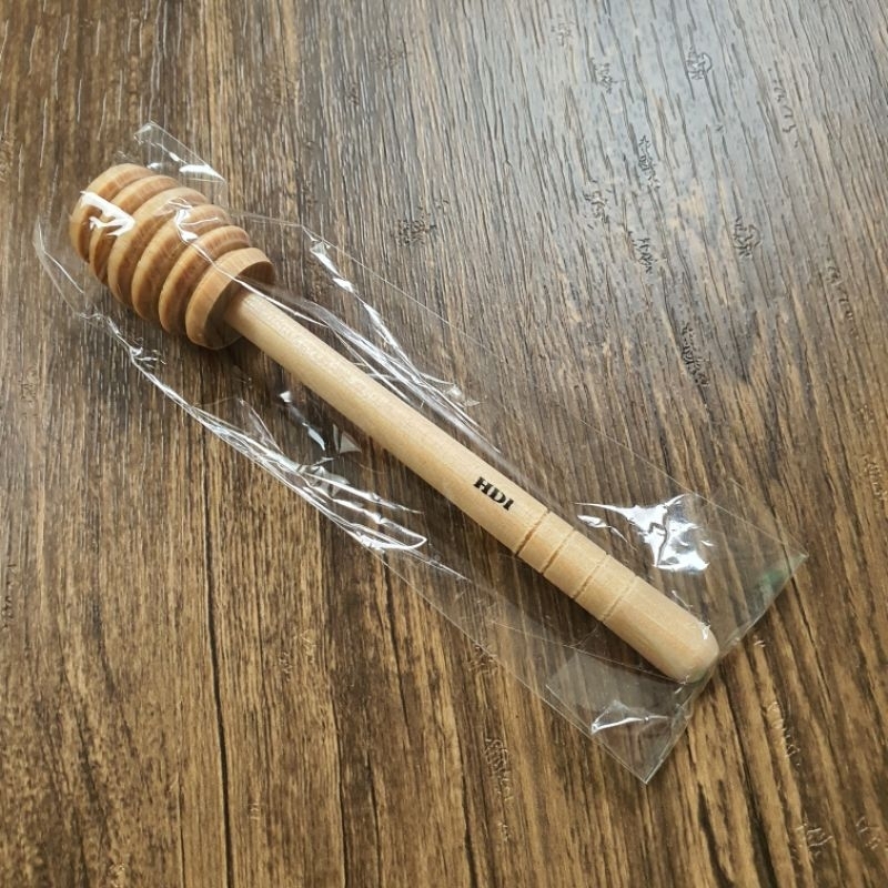 Sendok Madu HDI - Sendok Honey Dipper - Kualitas Bagus Kayu Natural