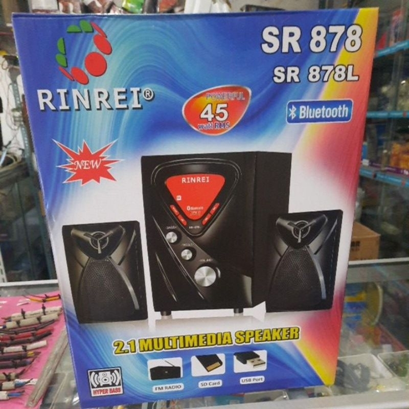 Speaker multimedia 2.1 RINREI.SR 878L.