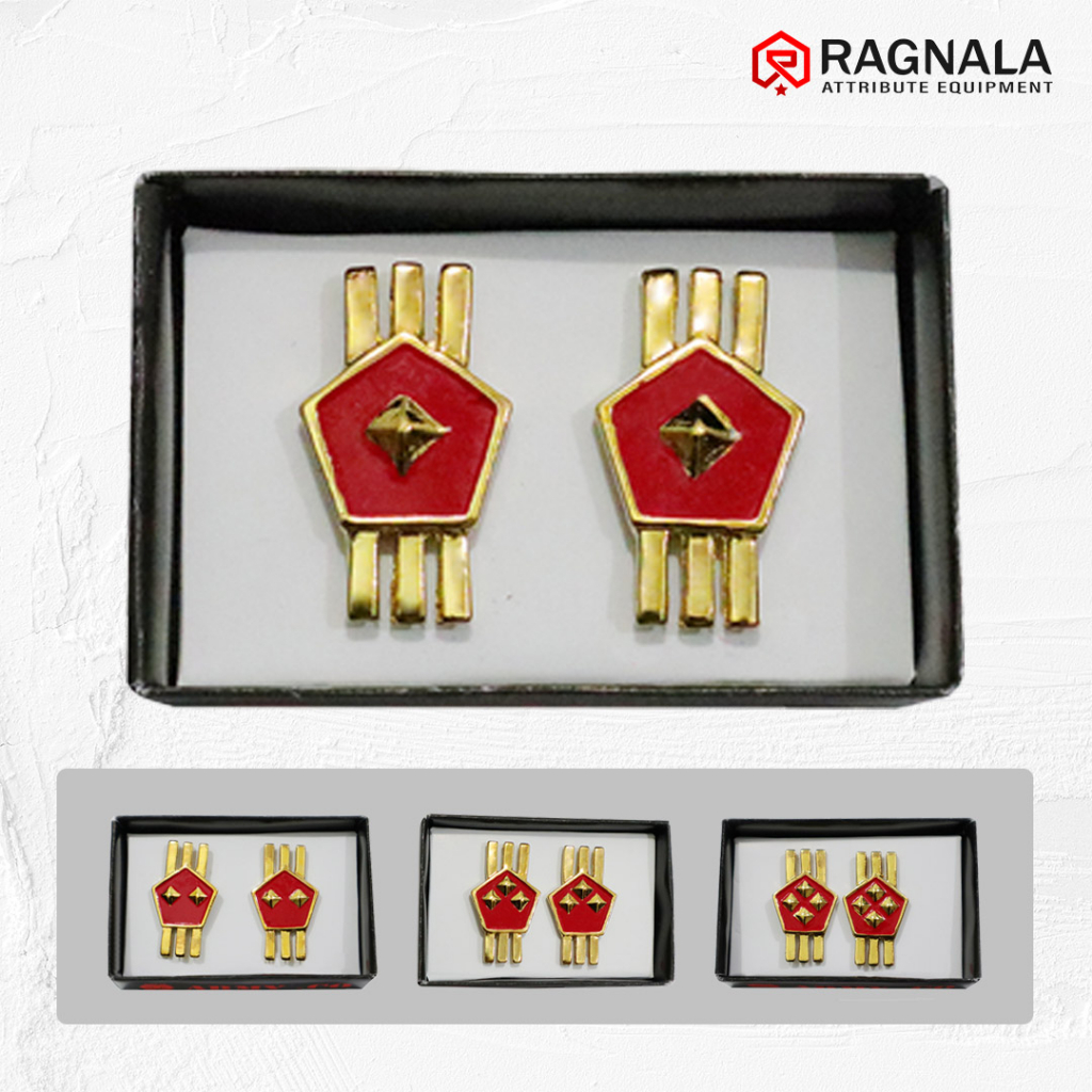 Pangkat PNS KEMHAN Golongan 3A 3B 3C 3D /Emblem Pin KEMHAN Premium Paku/Magnet