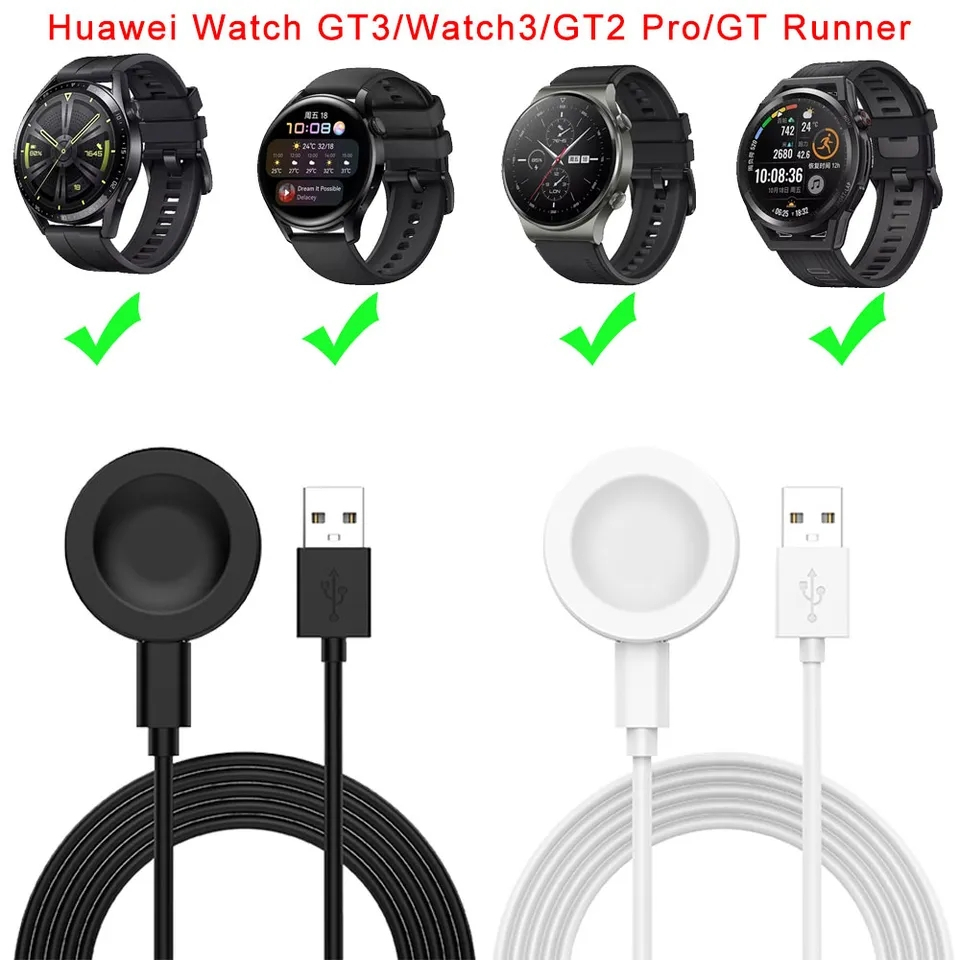 Charger Huawei Watch Tipe C Type c Charging GT3 GT 3 42mm 46mm Pro 43mm New GT2 GT 2 Pro ECG huawei Watch buds