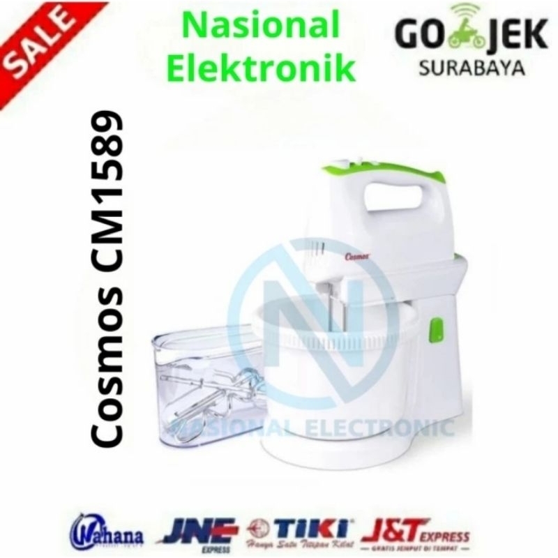 MIXER KUE COSMOS CM1589/PENGOCOK TELUR ELEKTRIK COSMOS CM-1589/ MIXER COSMOS CM 1589