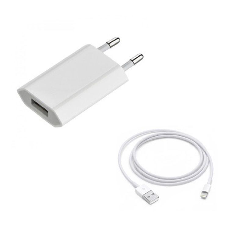 Charger Ios ligthing X Colokan Gepeng