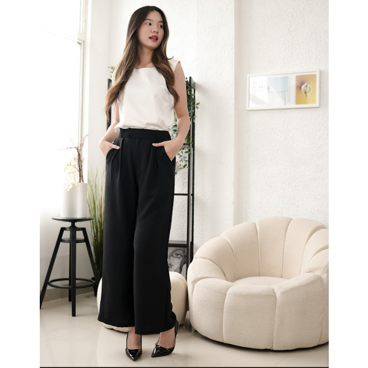 Korean Long Pants Crinkle 1650 (S-XL)