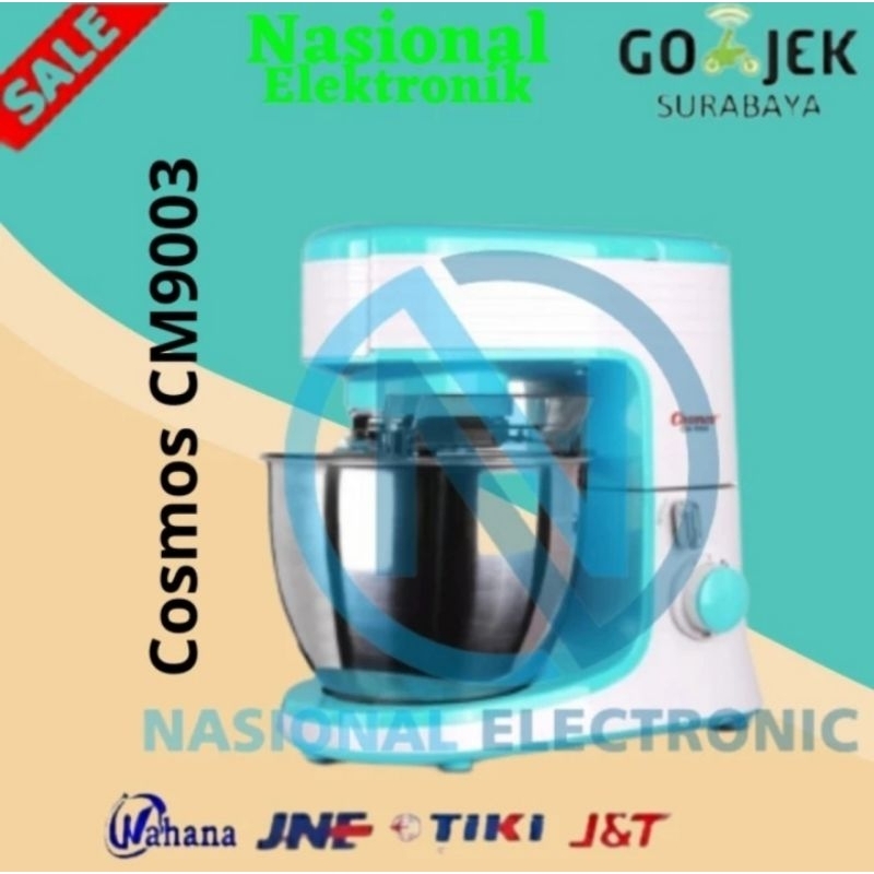 MIXER COSMOS CM 9003 / STAND MIXER COSMOS CM9003 / MIXER STAINLESS cm9003 / Mixer kue Cosmos cm 9003