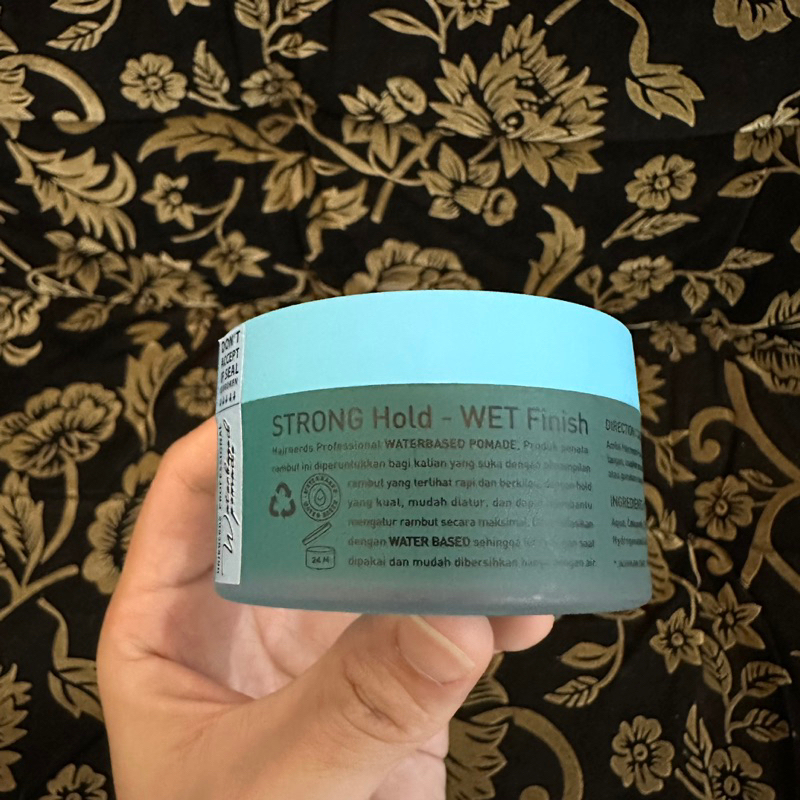 HAIRNERDS Professional Water Based Pomade | Waterbased