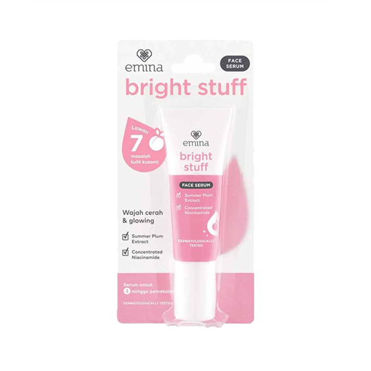 [BRIGHT STUFF SERUM | 7,5ML | 30ML | BPOM] EMINA Bright Stuff Face Serum 7.5mL | 30ML_Cerianti