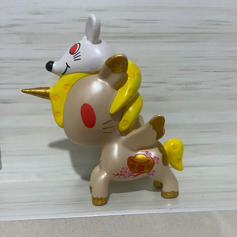 tokidoki unicorn shio tikus / Pajangan figure Lucu