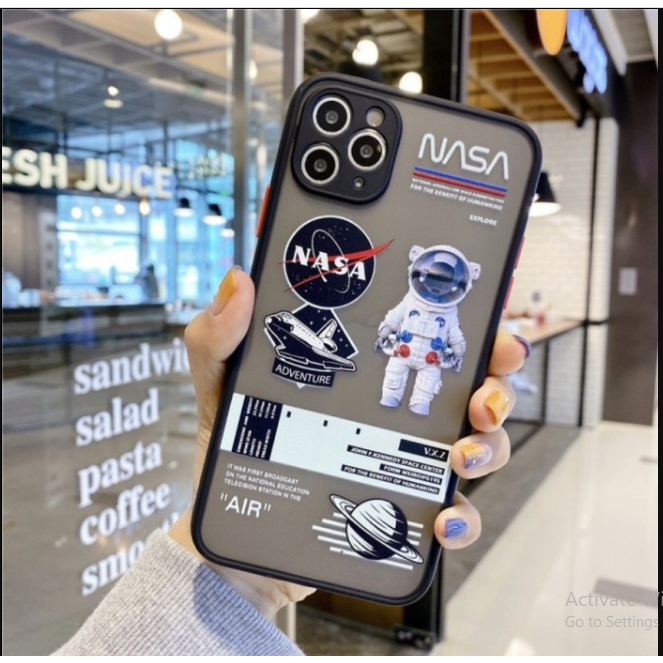Case Vivo Y30 30i Y50  Casing Nasa Hybrid dove candy pelindung kamera