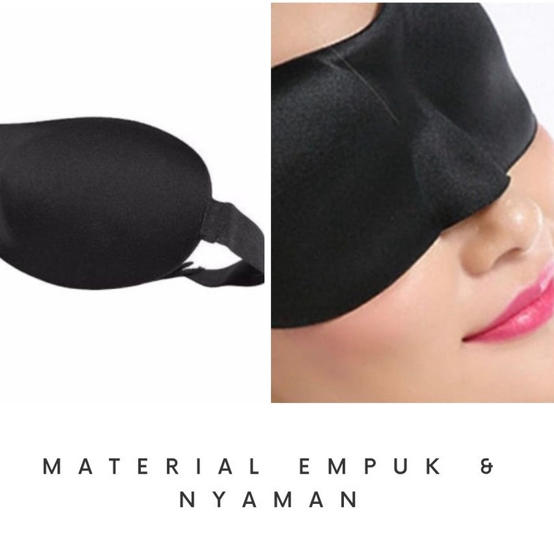 [COD] Penutup Mata Kacamata Tidur - Sleep Eye Masker Cover Travel 3D