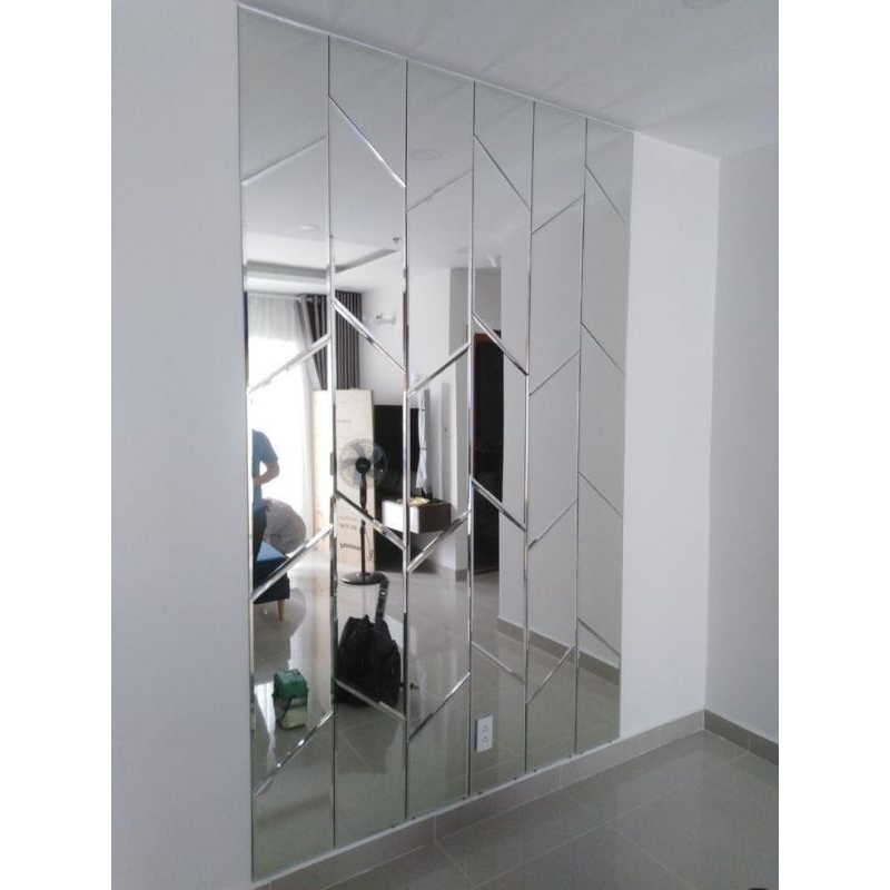 Kaca Bevel / Dekorasi Dinding Kaca