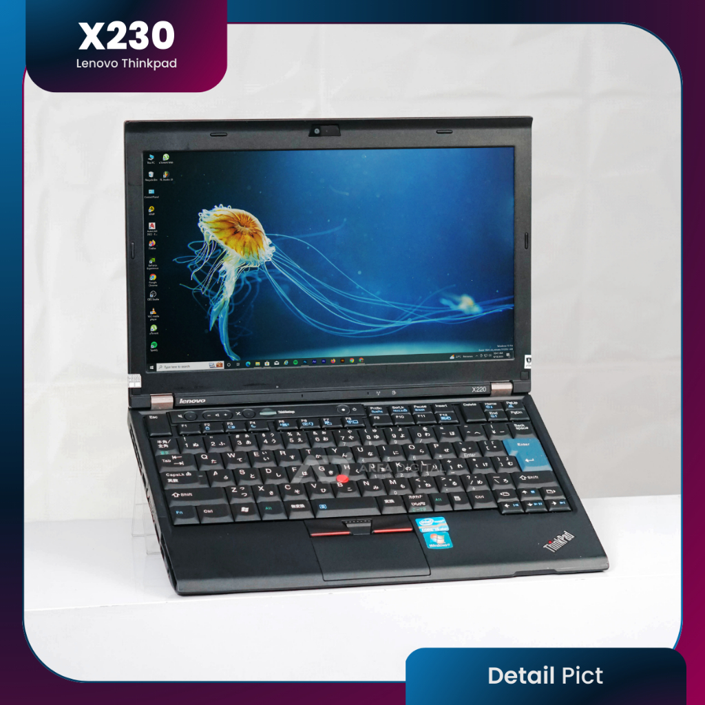 Laptop Lenovo Thinkpad X230 Core I5 Ram 8GB SSD 256GB Murah Cocok Buat Office Original Bergaransi