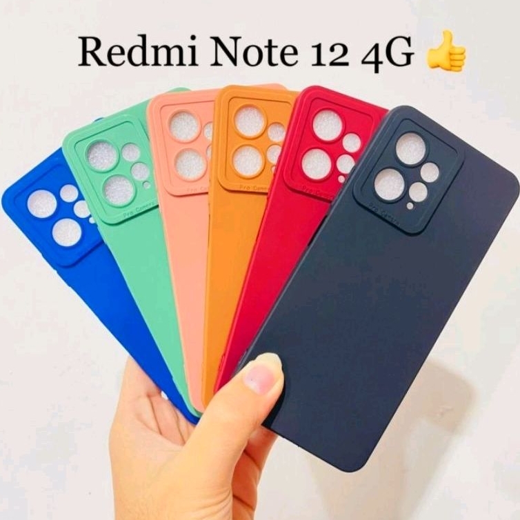 Case ProCamera For Xiomy Redmi Note 12 4G Soft Matte Protector