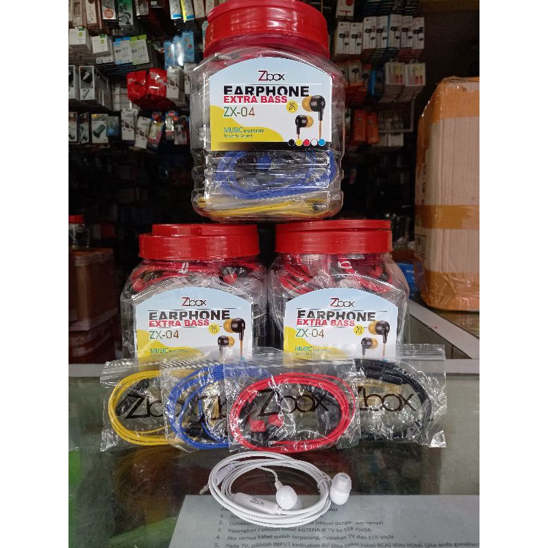 Headset Zbox ZX-04 (Bisa Telfon & Music)