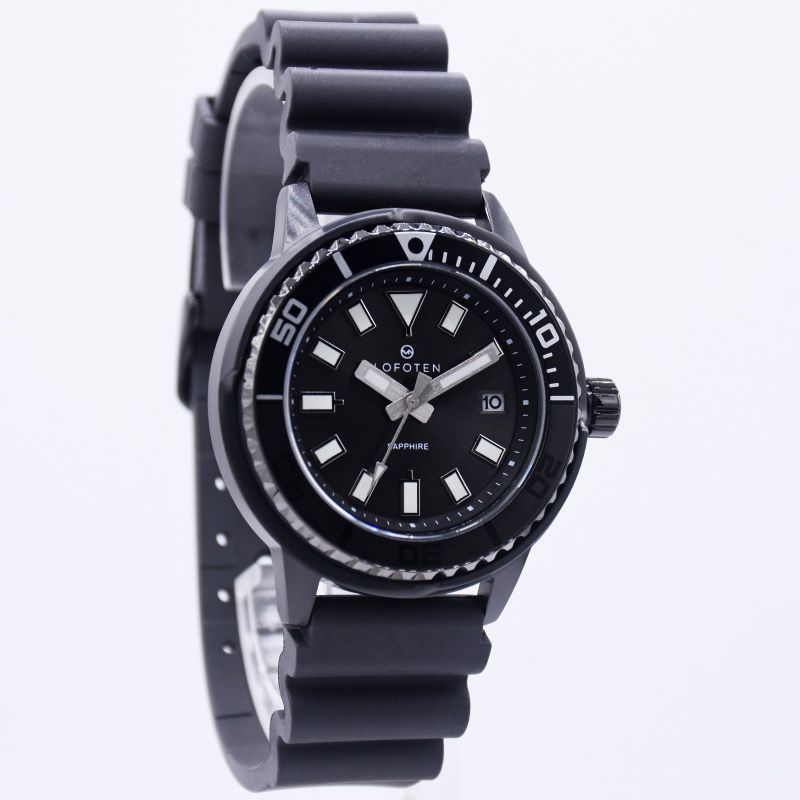 JAM TANGAN PRIA LOFOTEN 6528 RUBBER ORIGINAL