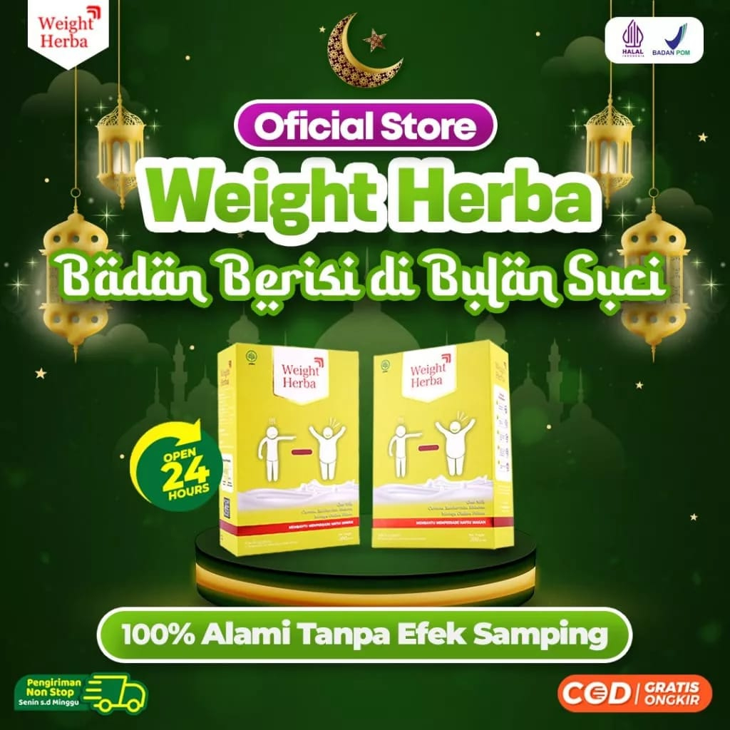

WEIGHT HERBAL - 100% SUSU PENGGEMUK BERAT BADAN & PENAMBAH NAFSU MAKAN