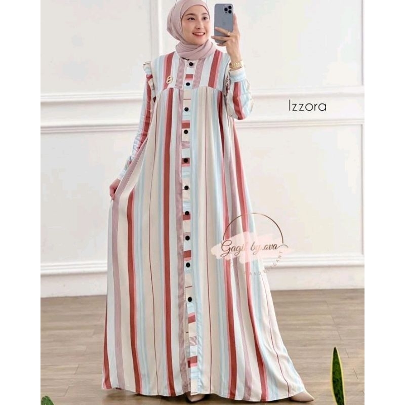 GAGIL FASHION IZZORA DRESS GAMIS WANITA