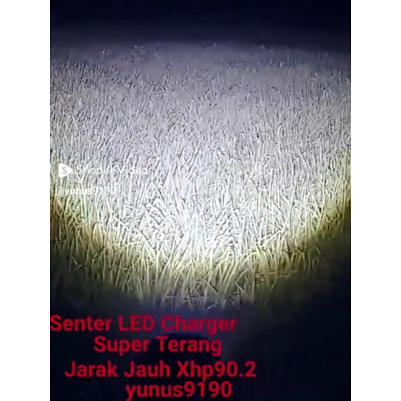 senter led xhp90. 2 charger super terang jarak jauh 90.000 lumens