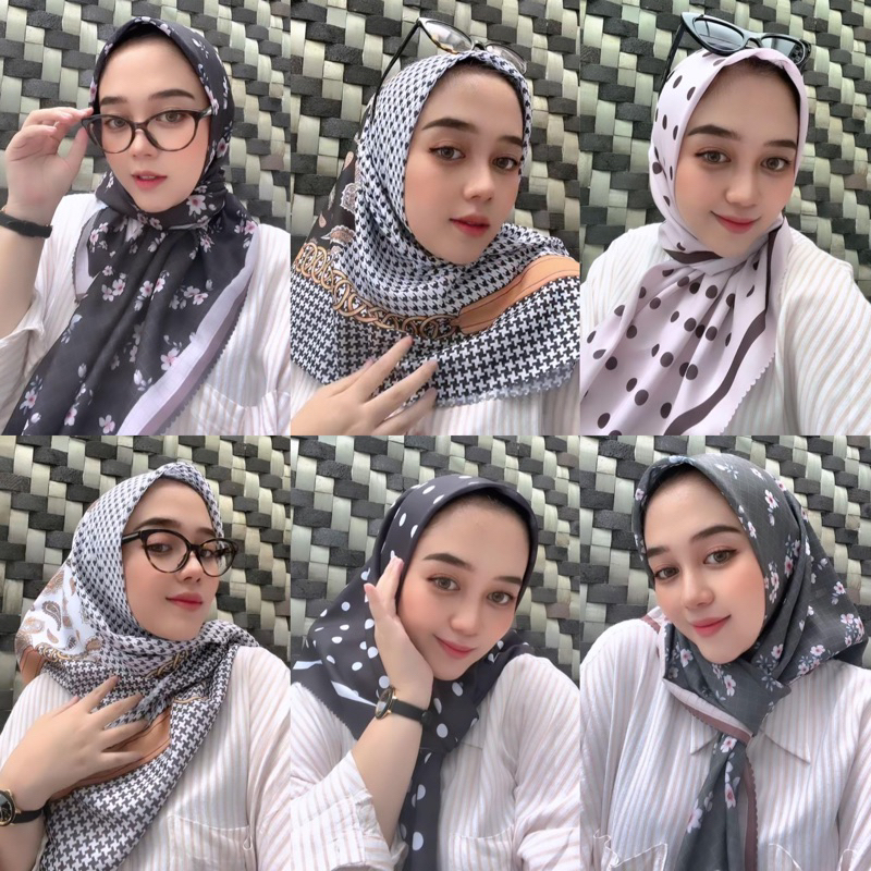Afrahijab/ Segi Empat Voal New Motif 158
