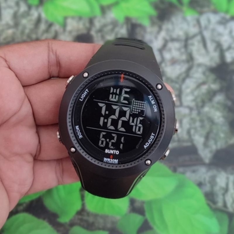 Jam tangan Cowok digital pria sport Sporty Anti Air Waterproof Keren Terbaru