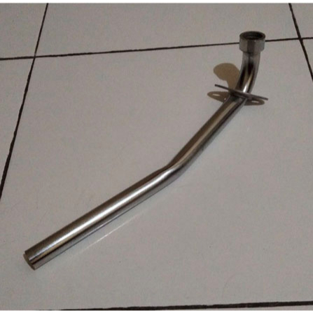 LEHER PIPA KNALPOT LEHERAN KENALPOT KAZE R BLITZ R KAZE ZX 130