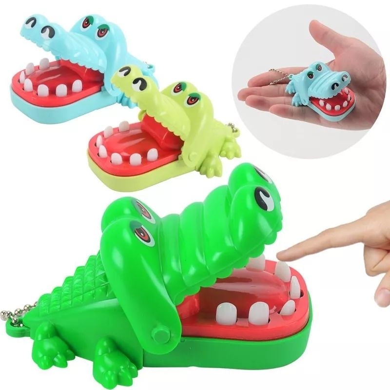 Mainan Mini Crocodile Dentist - Prank Crocodile