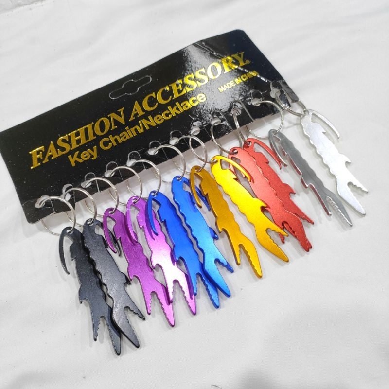 Gantungan Kunci isi 12 pcs Harga Grosir Motif Carabiner