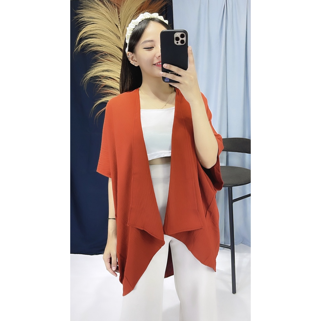 OUTER NELLA CRINCLE / ATASAN WANITA CARDI