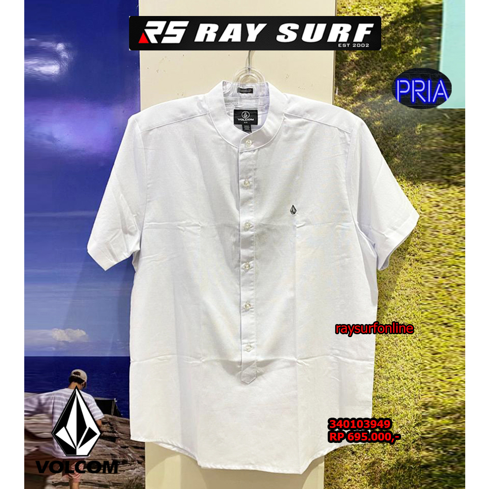 RAYSURF VOLCOM KEMEJA PRIA 340103949 ORIGINAL