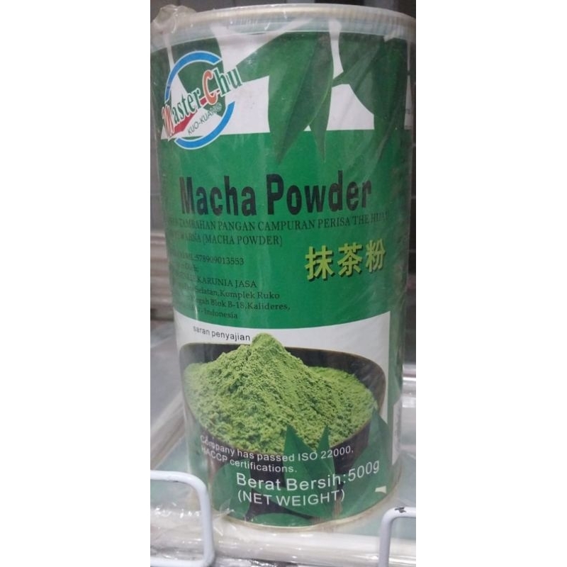 master chu matcha powder repack 50gr
