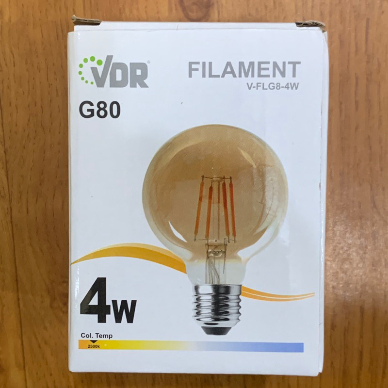 Lampu LED Filamen VDR 4W E27