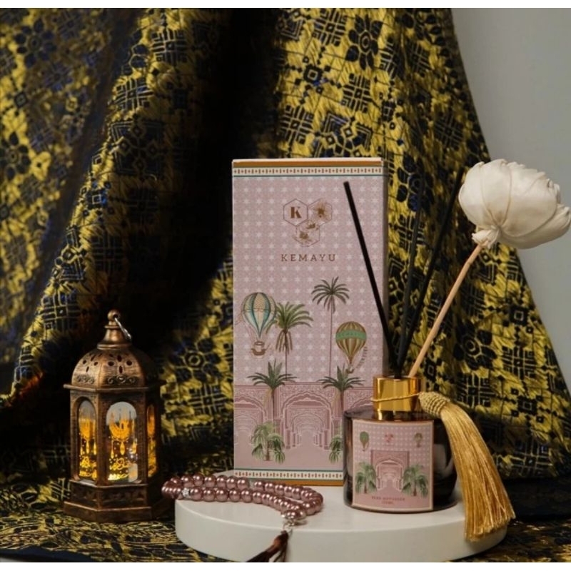 Pengharum ruangan kemayu Safran Reed diffuser