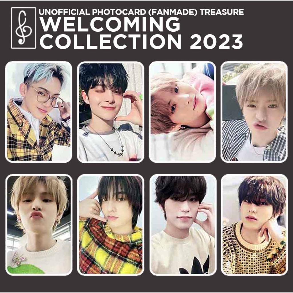 [REPLIKA TREASURE] WELCOMING COLLECTION 2023 PHOTOCARD  UNOFFICIAL