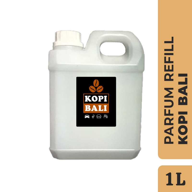 1 LITER REFILL Parfum Kopi Bali Multiguna / Pengharum Pewangi Sepatu Helm Jaket Lemari Ruangan Mobil