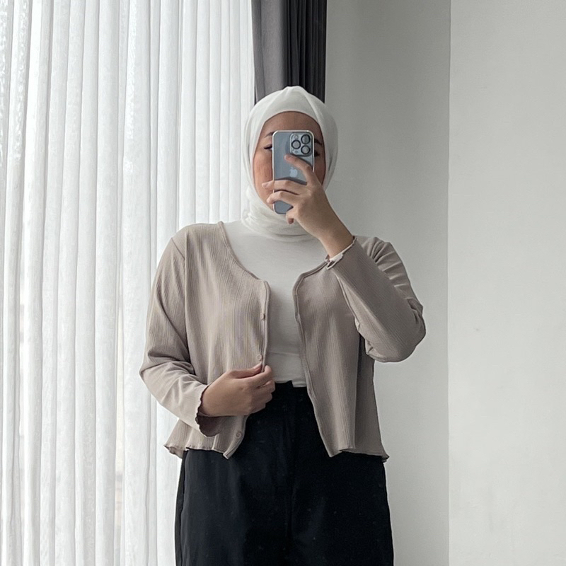 Jeny Topp ( Cardigan wanita / Cardigan Premium)