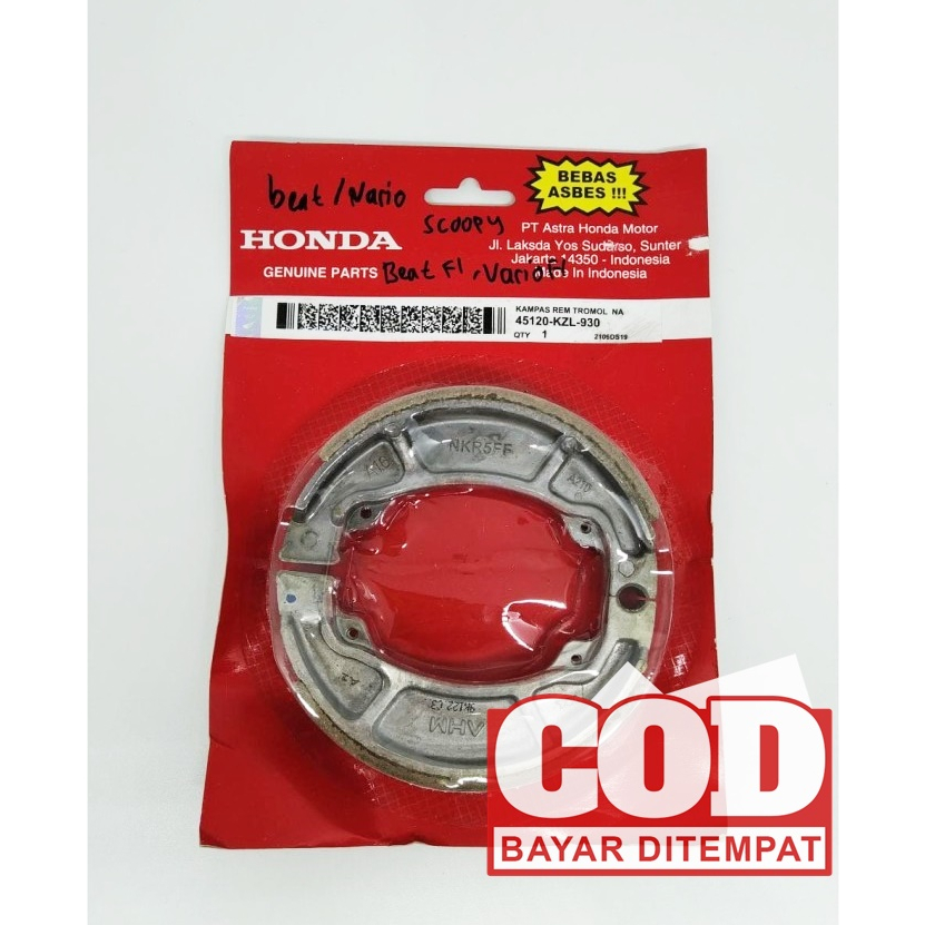 Kampas Tromol Belakang Matic standar  vario 125 old 125 new led esp vario 150 led All Beat
