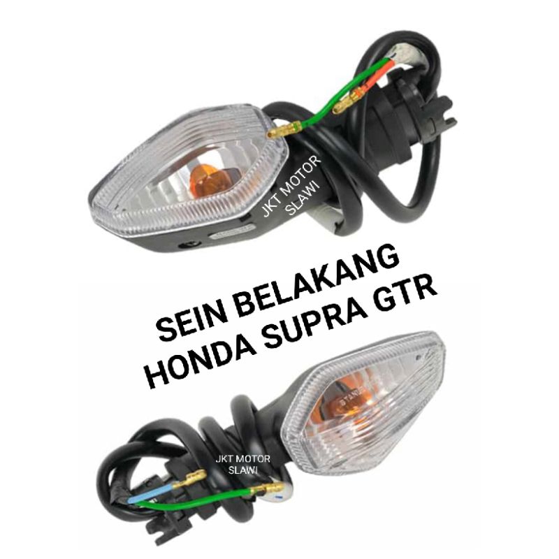 33600(kanan) ; 33650(kiri)-K56-NJ1 Lampu Sein Winker Belakang Honda Supra GTR K56F ASLI HONDA ORIGINAL HONDA AHM ORI AHM