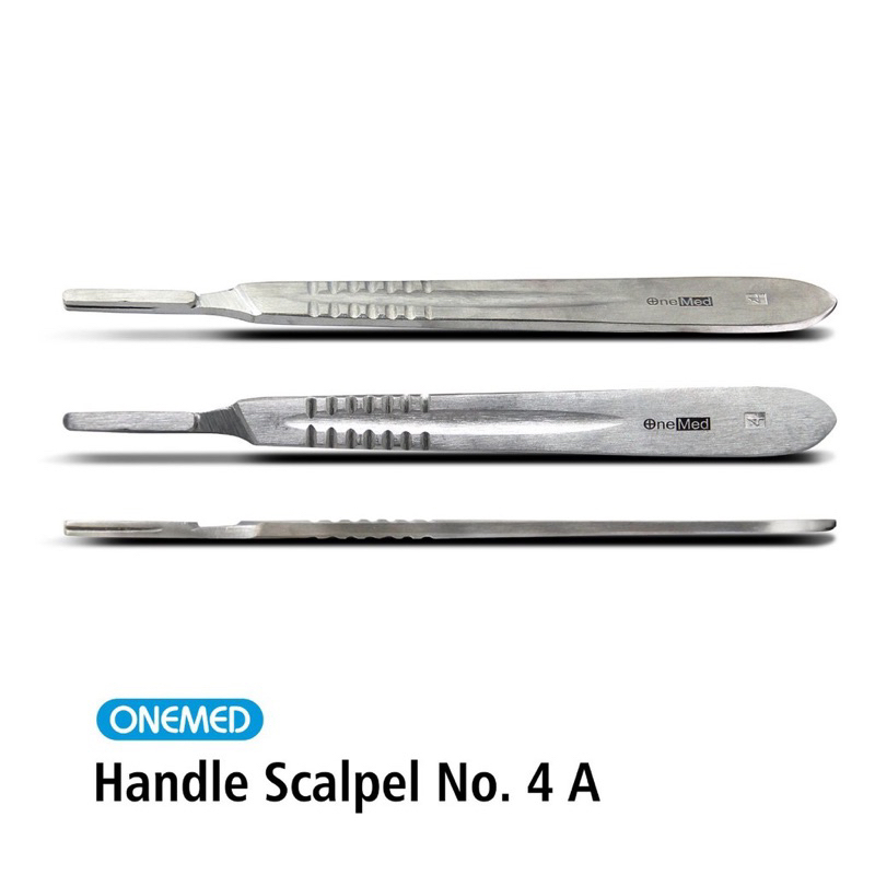 Scapel Handle No 3 dan 4 Piasau Operasi Scalpel Handle Gagang Bisturi