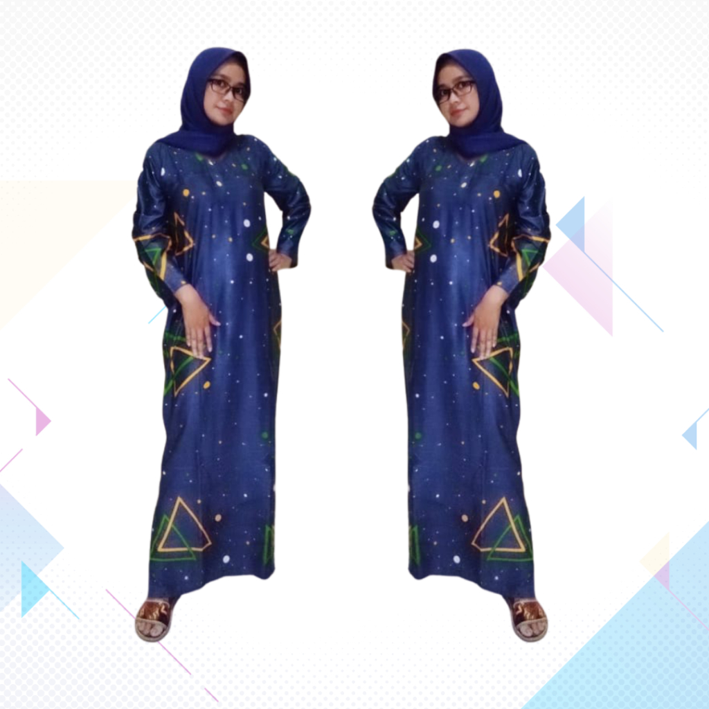 LONG DRESS WANITA JUMBO LENGAN PANJANG MUSLIM KEKINIAN GAMIS ETNIK MURAH