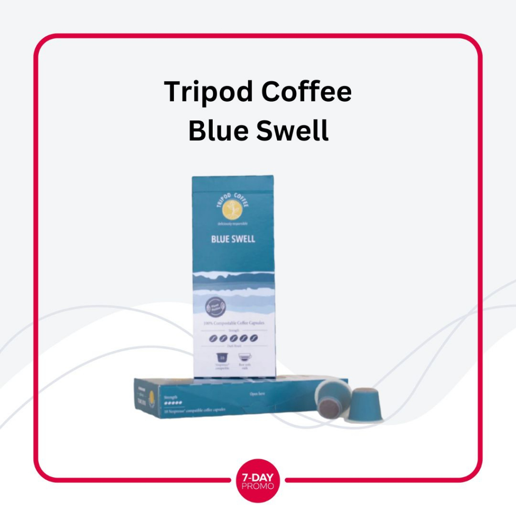 Nespresso Tripod Coffee Capsules Blue Swell
