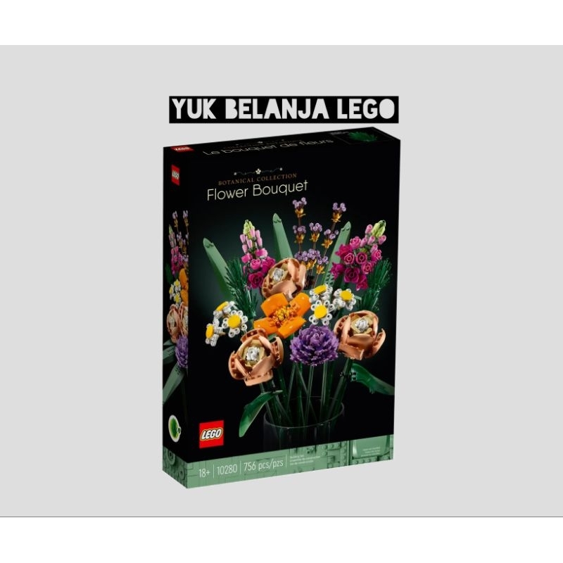 LEGO Icons 10280 Flower Bouquet (756 pieces)