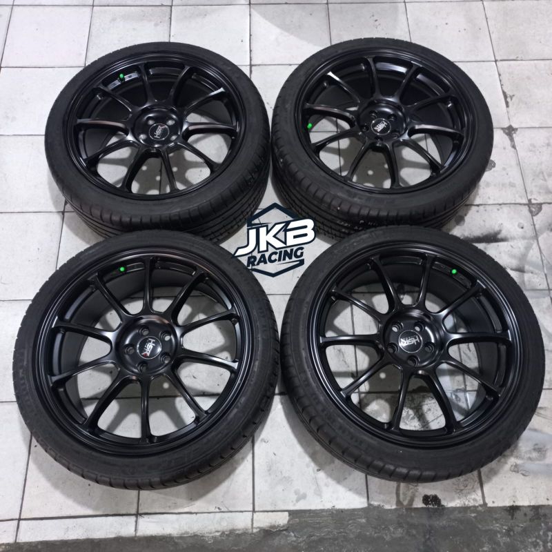 Velg Mobil Second HSR ZERO RING 19X8.5 HOLE 5X100 + BAN 245-35/255-35 R19