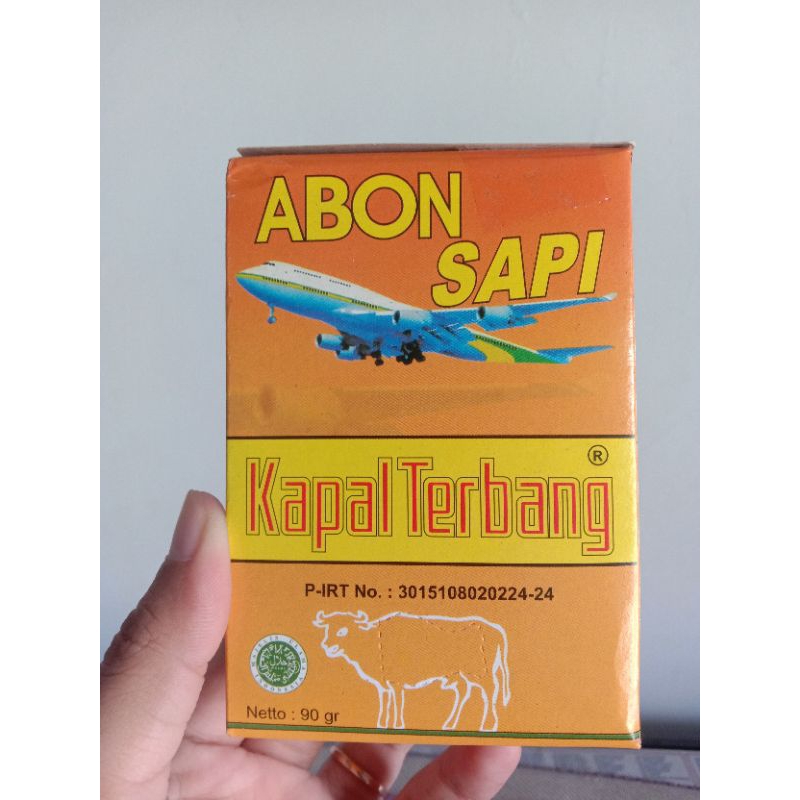 Abon Sapi 250 gram / Abon Sapi Cap Pesawat Terbang