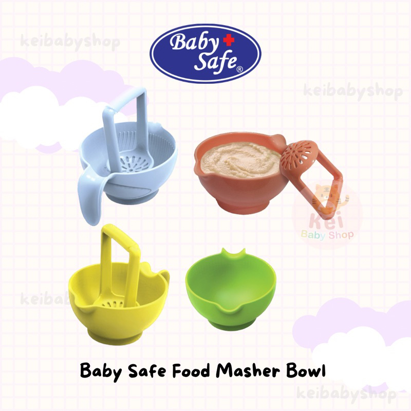 Baby Safe Food Masher Bowl AP008 Penghalus Makanan Bayi